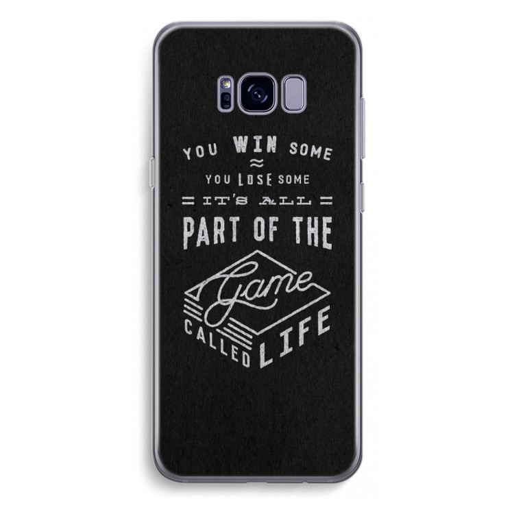 Life: Samsung Galaxy S8 Plus Transparant Hoesje
