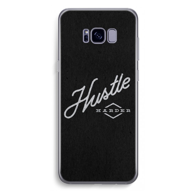Hustle: Samsung Galaxy S8 Plus Transparant Hoesje