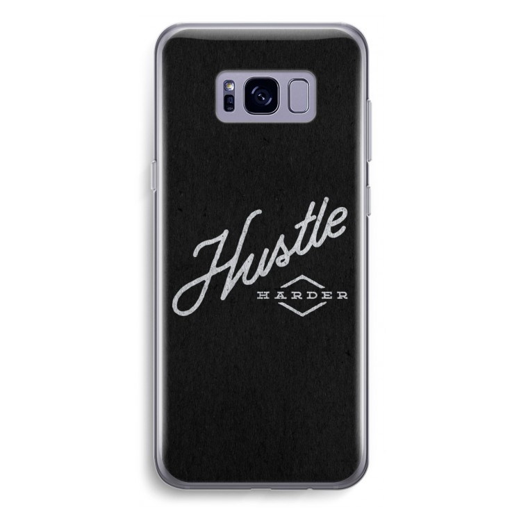 Hustle: Samsung Galaxy S8 Plus Transparant Hoesje