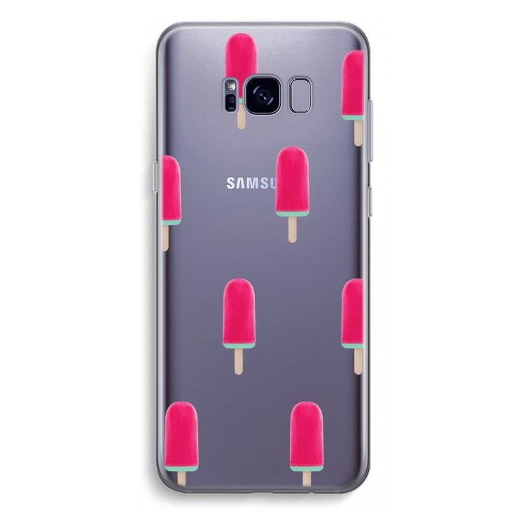 Waterijsje: Samsung Galaxy S8 Plus Transparant Hoesje