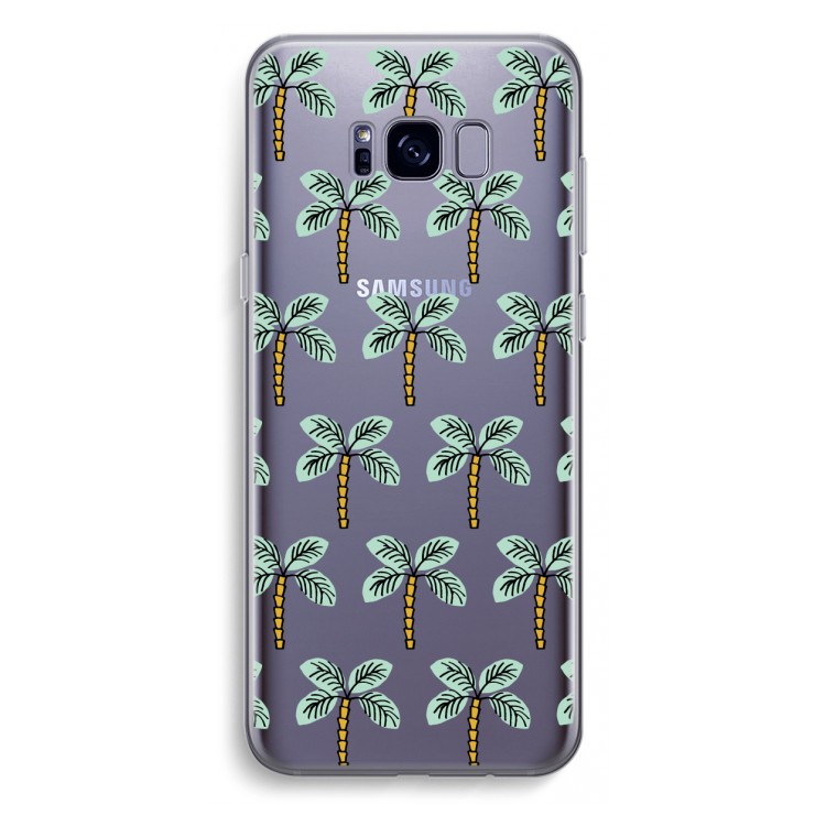Paradise: Samsung Galaxy S8 Plus Transparant Hoesje