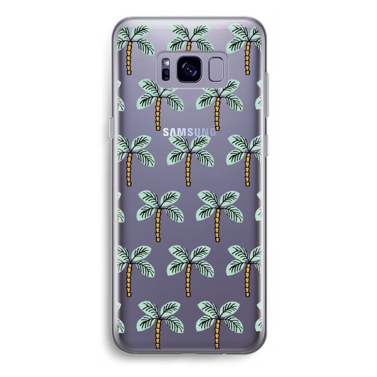Paradise: Samsung Galaxy S8 Plus Transparant Hoesje