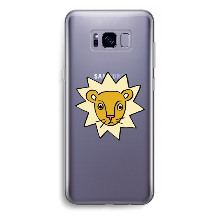 Kleine leeuw: Samsung Galaxy S8 Plus Transparant Hoesje