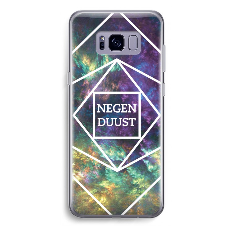 Negenduust ruimte: Samsung Galaxy S8 Plus Transparant Hoesje