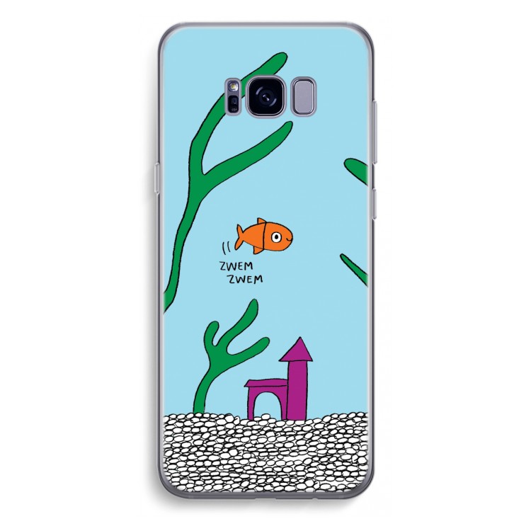 Aquarium: Samsung Galaxy S8 Plus Transparant Hoesje