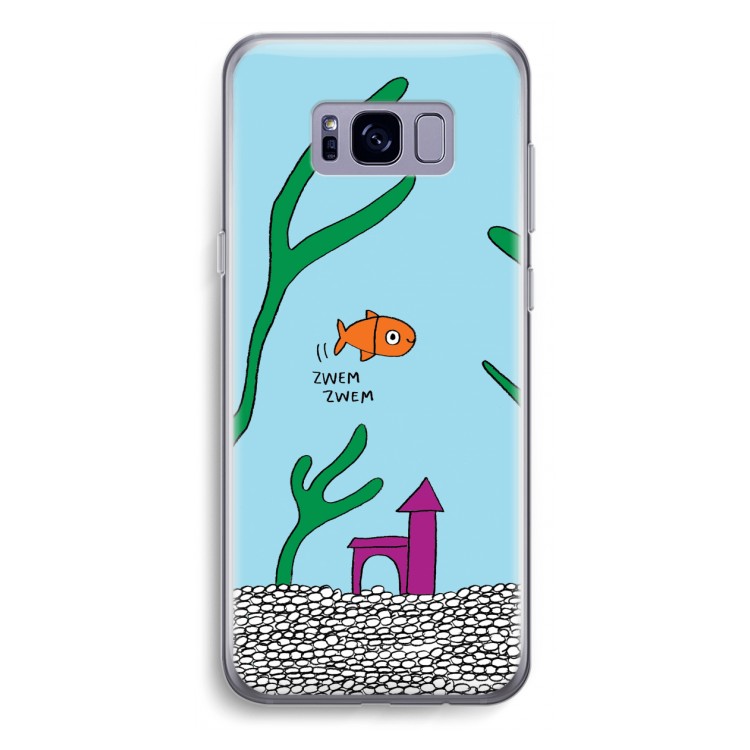 Aquarium: Samsung Galaxy S8 Plus Transparant Hoesje