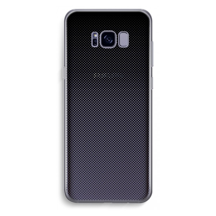 Musketon Halftone: Samsung Galaxy S8 Plus Transparant Hoesje