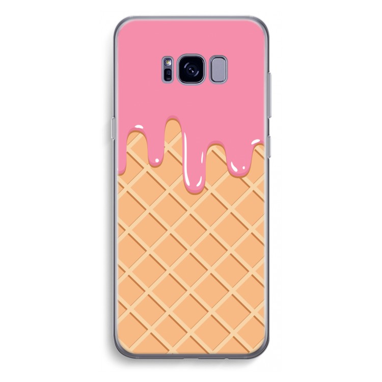 Ice cream: Samsung Galaxy S8 Plus Transparant Hoesje