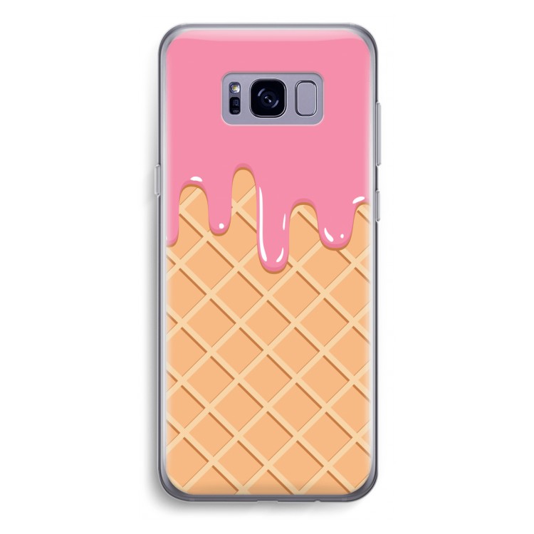 Ice cream: Samsung Galaxy S8 Plus Transparant Hoesje