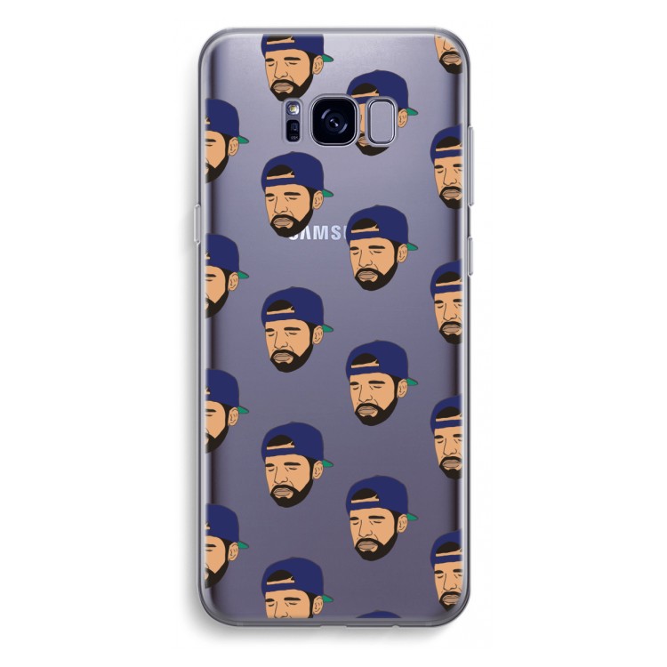 Drake Away: Samsung Galaxy S8 Plus Transparant Hoesje