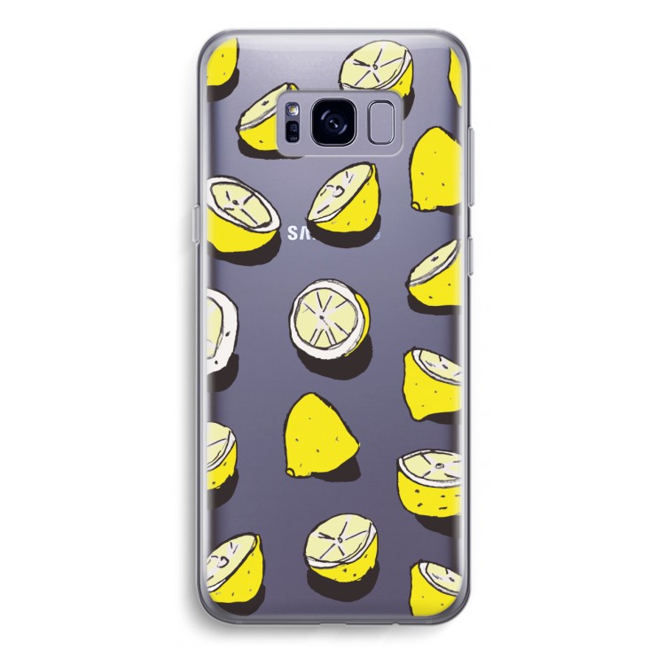 When Life Gives You Lemons...: Samsung Galaxy S8 Plus Transparant Hoesje
