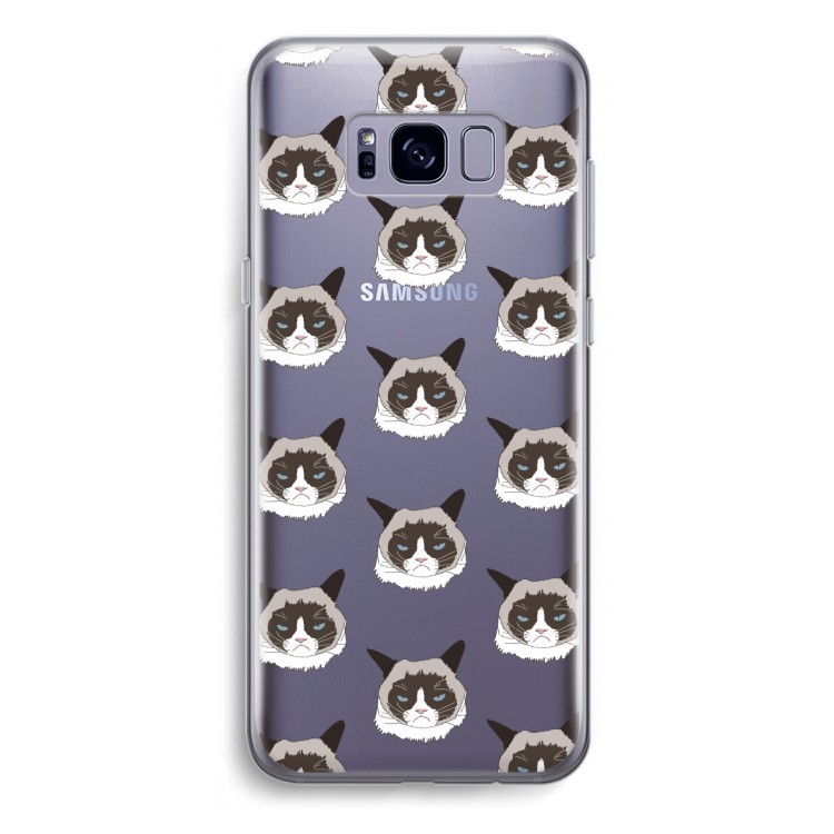 It's a Purrr Case: Samsung Galaxy S8 Plus Transparant Hoesje