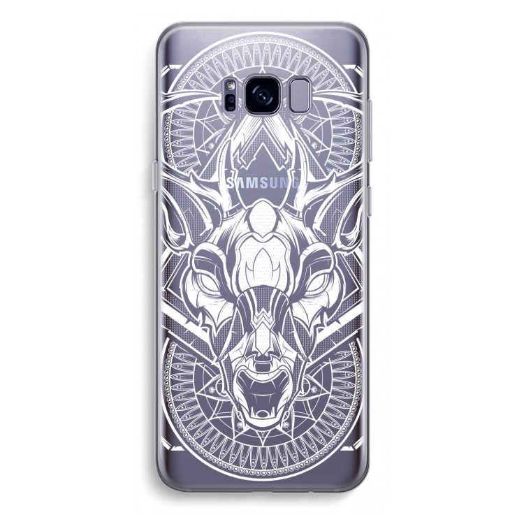 Oh Deer: Samsung Galaxy S8 Plus Transparant Hoesje