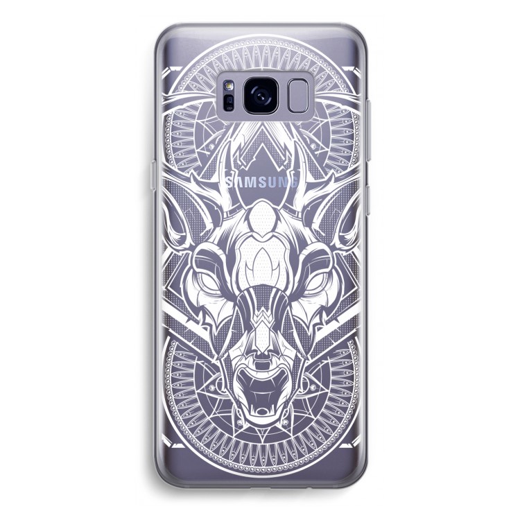 Oh Deer: Samsung Galaxy S8 Plus Transparant Hoesje