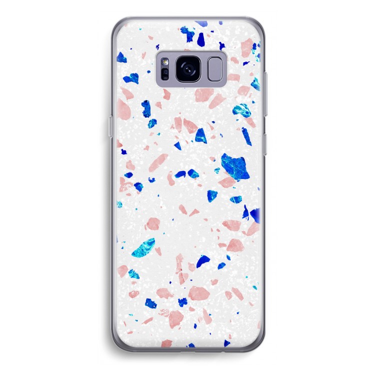 Terrazzo N°6: Samsung Galaxy S8 Plus Transparant Hoesje
