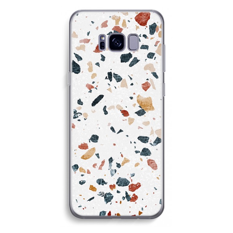 Terrazzo N°4: Samsung Galaxy S8 Plus Transparant Hoesje