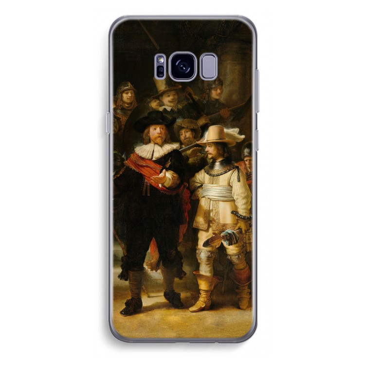 De Nachtwacht: Samsung Galaxy S8 Plus Transparant Hoesje