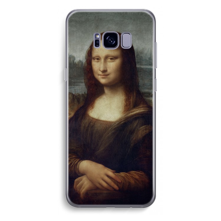 Mona Lisa: Samsung Galaxy S8 Plus Transparant Hoesje
