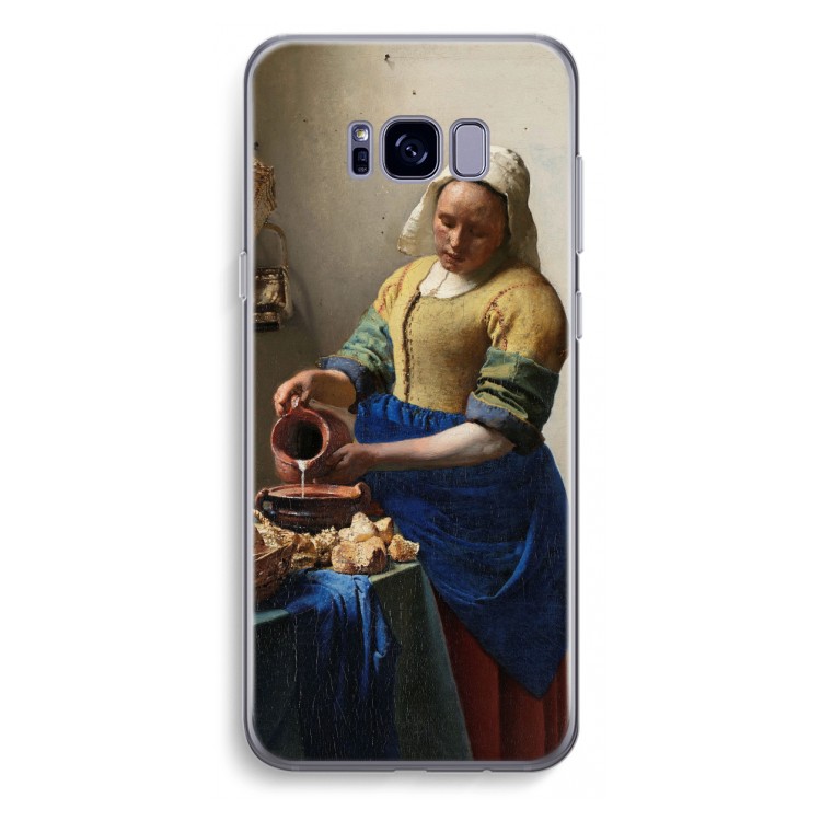 The Milkmaid: Samsung Galaxy S8 Plus Transparant Hoesje