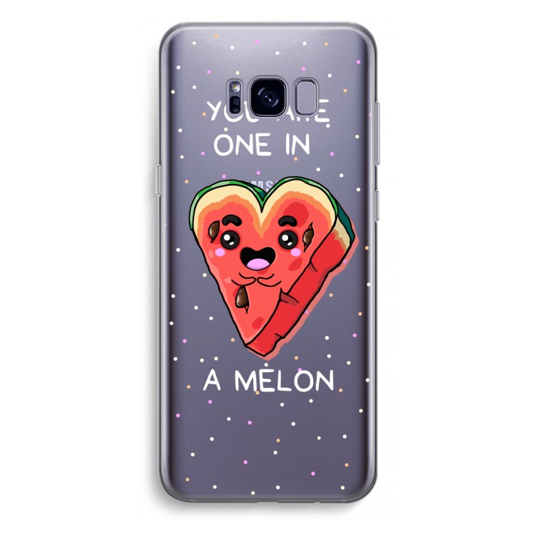 One In A Melon: Samsung Galaxy S8 Plus Transparant Hoesje