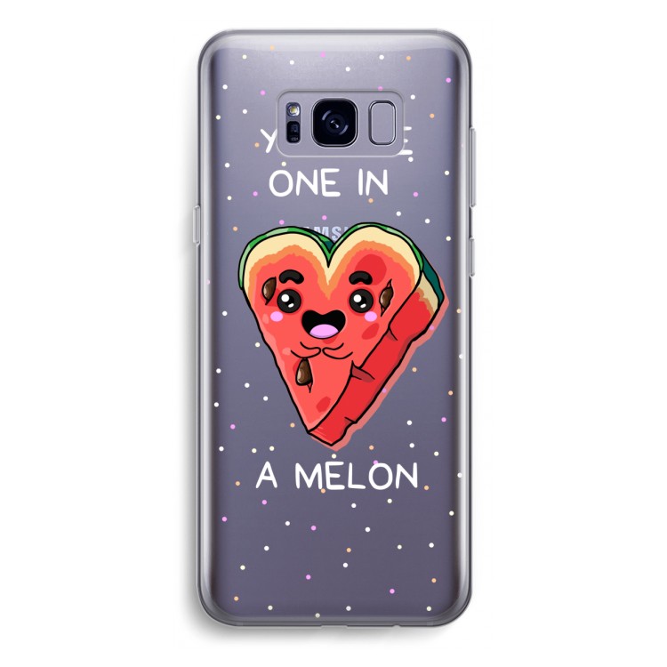 One In A Melon: Samsung Galaxy S8 Plus Transparant Hoesje