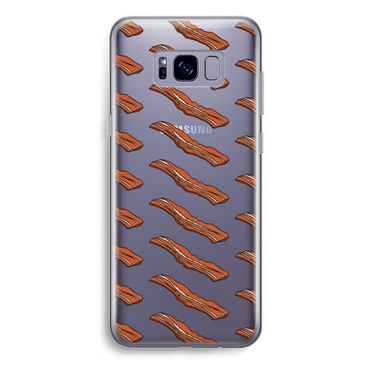 Bacon to my eggs #2: Samsung Galaxy S8 Plus Transparant Hoesje