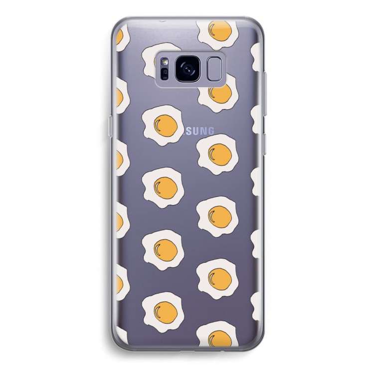 Bacon to my eggs #1: Samsung Galaxy S8 Plus Transparant Hoesje