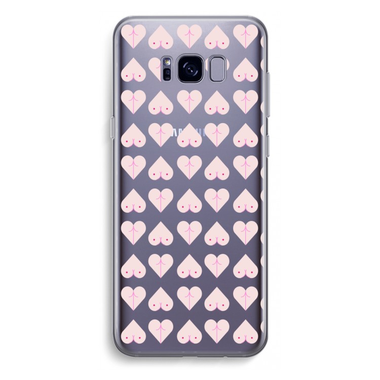 Ass 'n Titties: Samsung Galaxy S8 Plus Transparant Hoesje