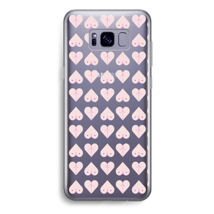 Ass 'n Titties: Samsung Galaxy S8 Plus Transparant Hoesje