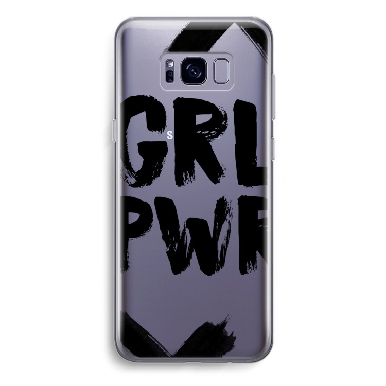 Girl Power #2: Samsung Galaxy S8 Plus Transparant Hoesje