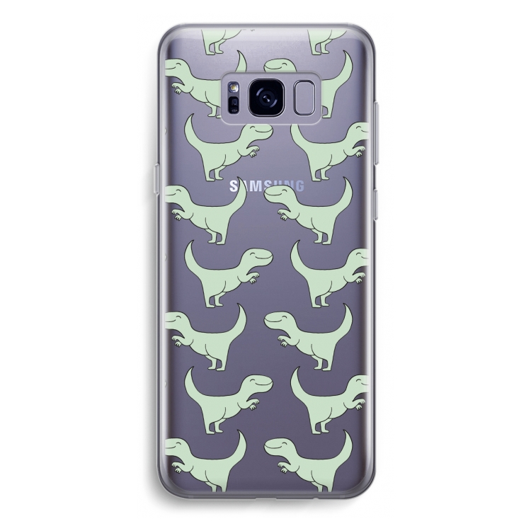 Dinos: Samsung Galaxy S8 Plus Transparant Hoesje