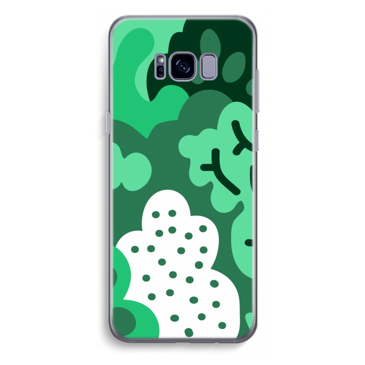 Bushes: Samsung Galaxy S8 Plus Transparant Hoesje