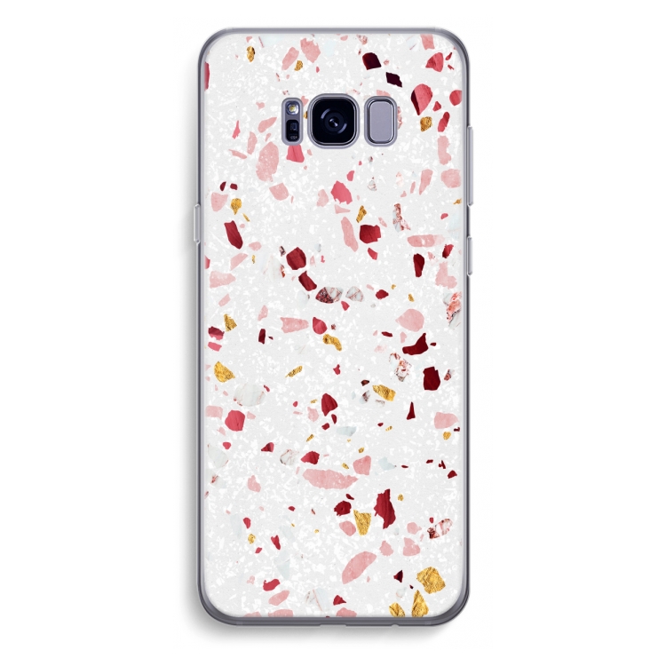 Terrazzo N°9: Samsung Galaxy S8 Plus Transparant Hoesje