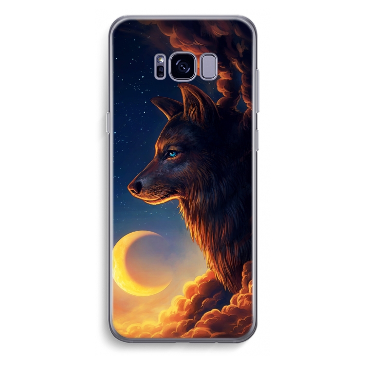 Night Guardian: Samsung Galaxy S8 Plus Transparant Hoesje