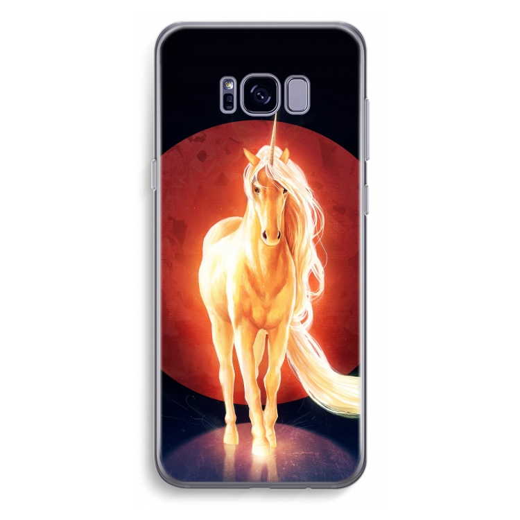 Last Unicorn: Samsung Galaxy S8 Plus Transparant Hoesje