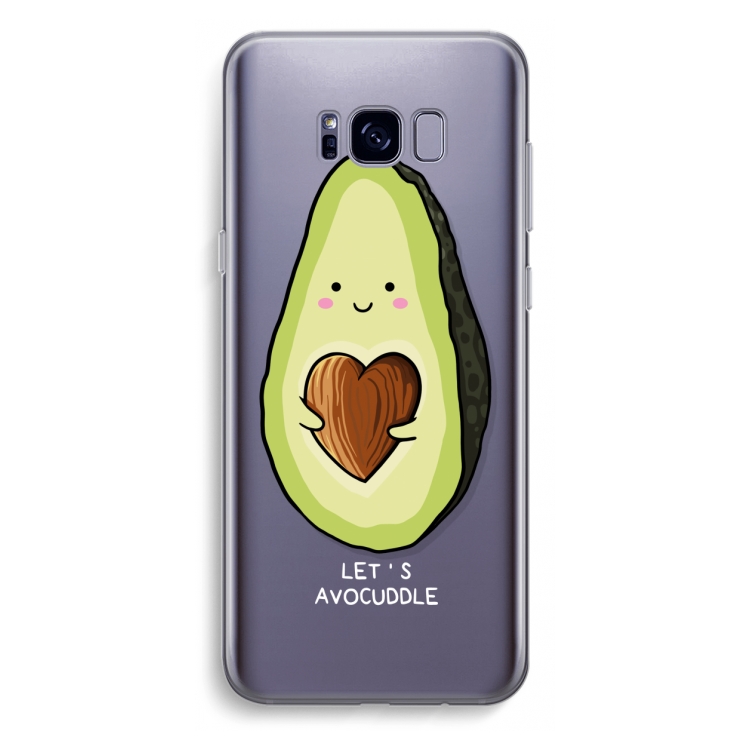 Avocuddle: Samsung Galaxy S8 Plus Transparant Hoesje