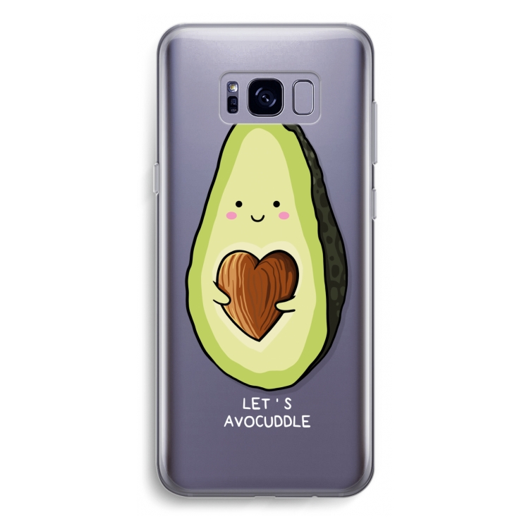 Avocuddle: Samsung Galaxy S8 Plus Transparant Hoesje