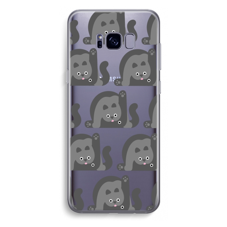 Cats: Samsung Galaxy S8 Plus Transparant Hoesje