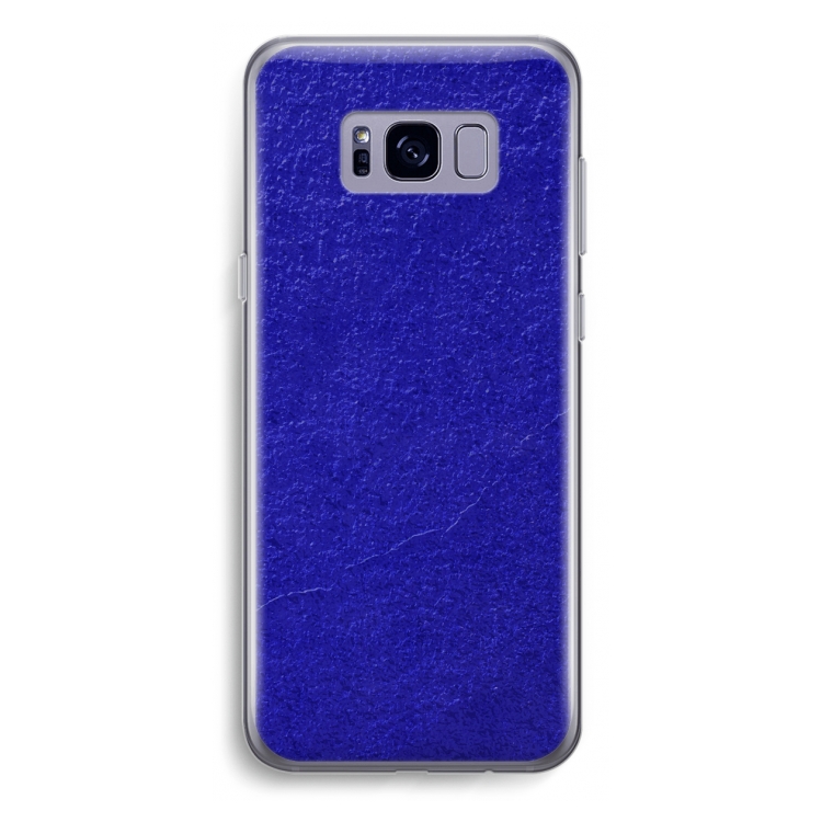 Majorelle Blue: Samsung Galaxy S8 Plus Transparant Hoesje