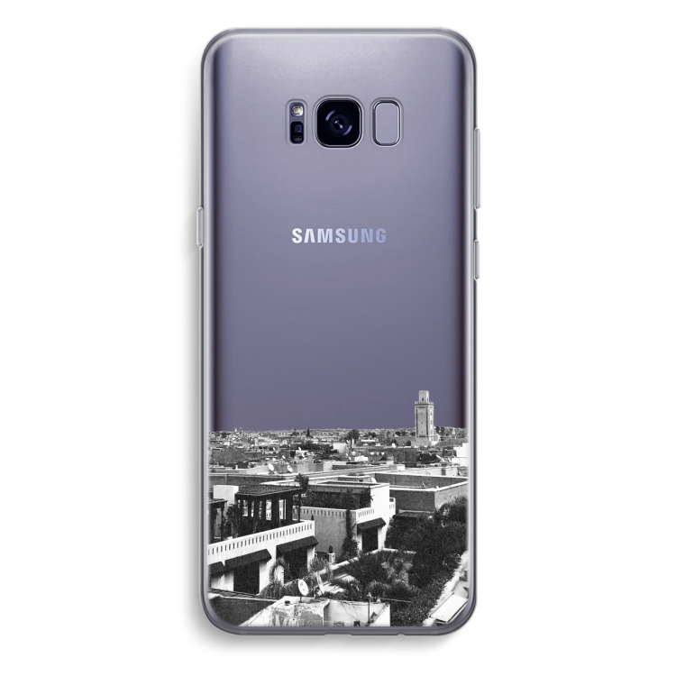 Marrakech Skyline : Samsung Galaxy S8 Plus Transparant Hoesje