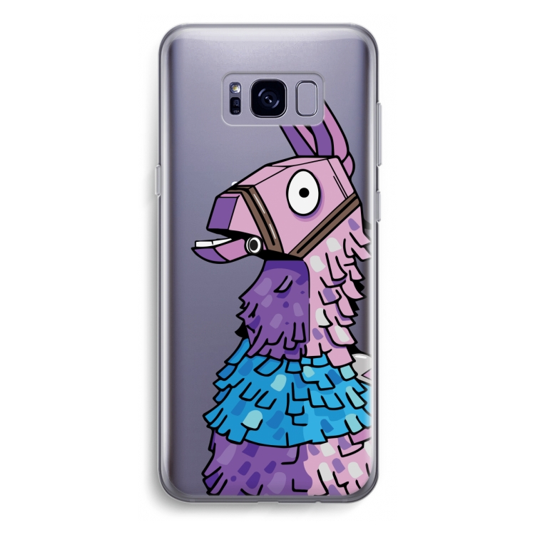 Lama: Samsung Galaxy S8 Plus Transparant Hoesje