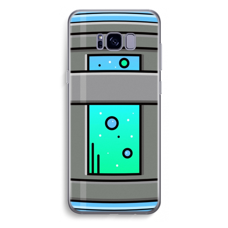 Chug Bottle: Samsung Galaxy S8 Plus Transparant Hoesje