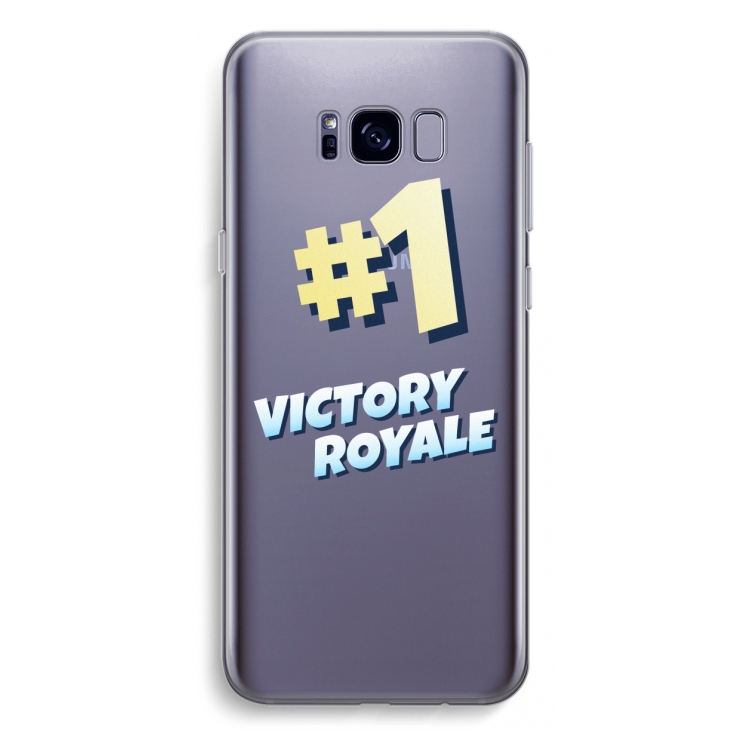 Victory Royale: Samsung Galaxy S8 Plus Transparant Hoesje