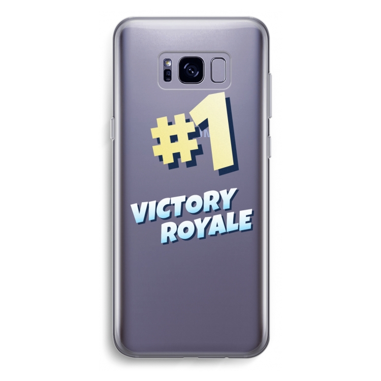 Victory Royale: Samsung Galaxy S8 Plus Transparant Hoesje