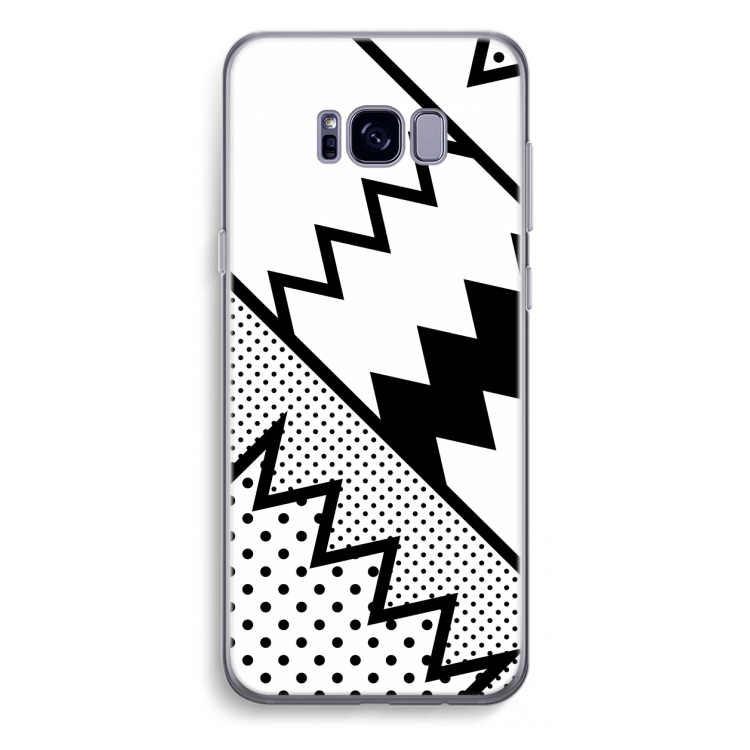 Pop Art #5: Samsung Galaxy S8 Plus Transparant Hoesje