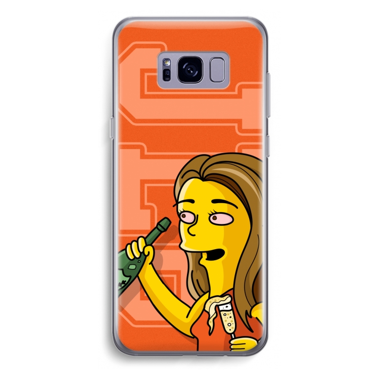 Jamie Lee Simpson: Samsung Galaxy S8 Plus Transparant Hoesje