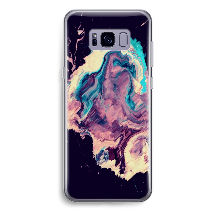 Cosmic Silence: Samsung Galaxy S8 Plus Transparant Hoesje