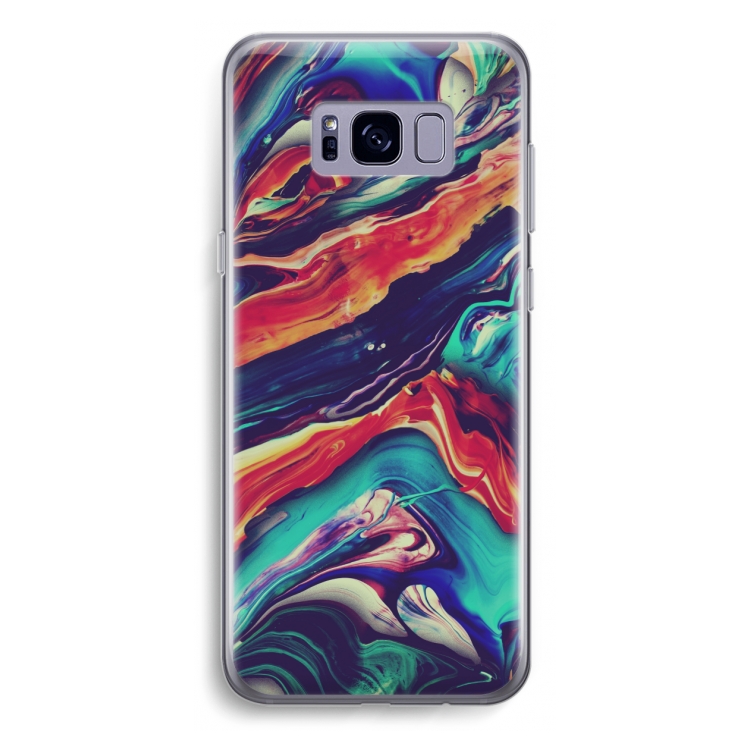 Chameleon Sun: Samsung Galaxy S8 Plus Transparant Hoesje