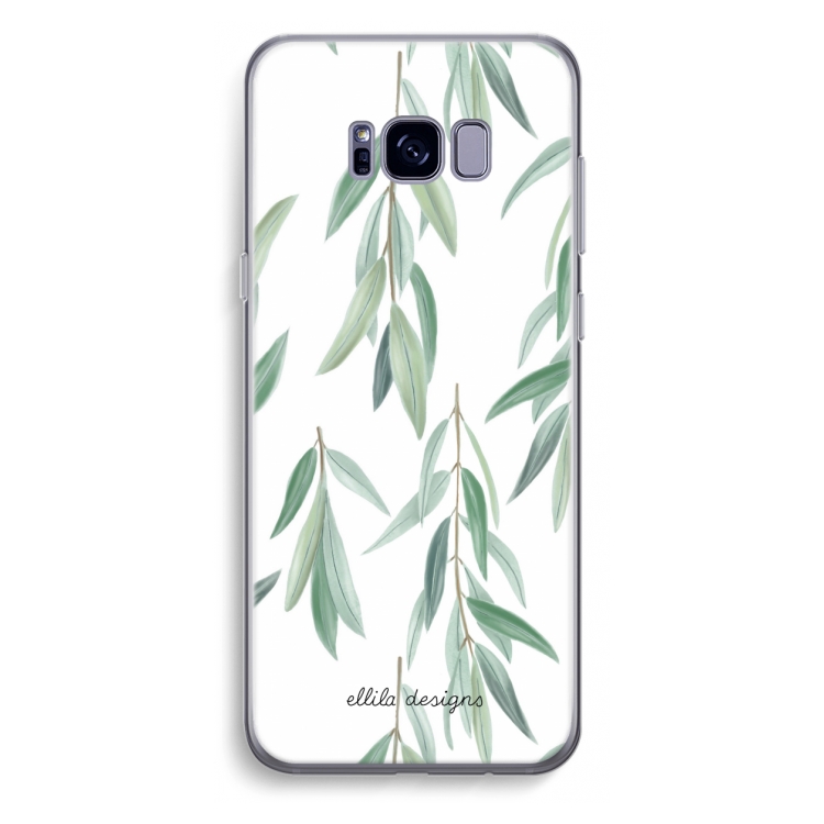 Branch up your life: Samsung Galaxy S8 Plus Transparant Hoesje