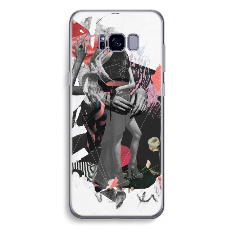 Dissimulation du réel: Samsung Galaxy S8 Plus Transparant Hoesje